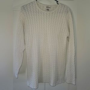 Cream Worthingron Sweater Size Medium